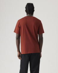 Футболка мужская Levi's с принтом 1159857722 (Бордовый M)