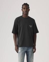 Чоловічі футболки з кишенею Levi's 1159857719 (Чорний M)