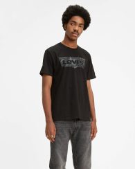 Футболка чоловіча Levi's з логотипом 1159857734 (Чорний S)