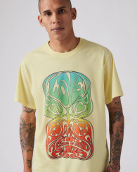 Жіноча футболка Levi's з принтом 1159858088 (Жовтий L)