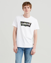 Чоловічі футболки з логотипом Levi's 1159858094 (Білий XXL)