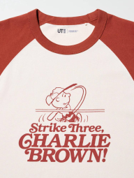 Футболка PEANUTS UT UNIQLO з принтом 1159858145 (Молочний M)