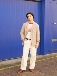 Футболка PEANUTS UT UNIQLO з принтом 1159858145 (Молочний M)