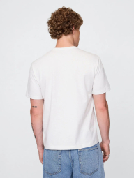 Чоловічі футболки GAP з принтом 1159858157 (Молочний L)