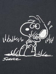 Футболка PEANUTS UT UNIQLO з принтом 1159858159 (Сірий M)