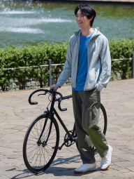 Футболка UNIQLO з технологією DRY 1159858174 (Синій L)