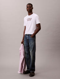 Чоловічі футболки з логотипом Calvin Klein 1159858257 (Білий XXL)