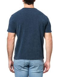 Мужская вельветовая футболка Guess 1159858488 (Синий XXL)