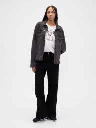 Жіноча футболка GAP з принтом 1159858530 (Молочний M)