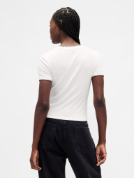 Жіноча футболка Gap Disney Tim Burton's 1159858646 (Білий M)