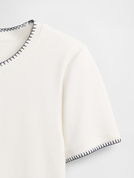 Жіноча футболка Gap Disney Tim Burton's 1159858646 (Білий M)