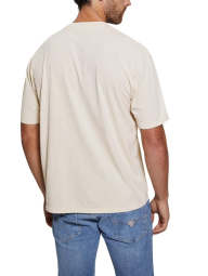 Мужская футболка Guess с принтом 1159858920 (Молочный XXL)