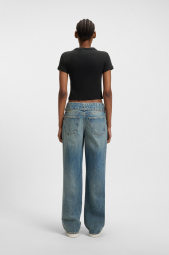 Жіноча футболка HUGO by Hugo Boss 1159858989 (Чорний S)