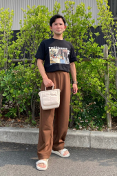 Футболка MoMA Art ICONS UNIQLO с принтом 1159859014 (Черный L)