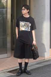 Футболка MoMA Art ICONS UNIQLO с принтом 1159859014 (Черный L)