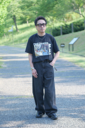 Футболка MoMA Art ICONS UNIQLO с принтом 1159859014 (Черный L)