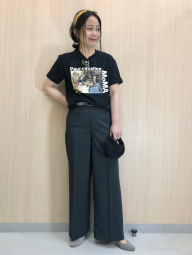 Футболка MoMA Art ICONS UNIQLO с принтом 1159859014 (Черный L)