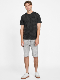 Мужская футболка Guess с принтом 1159859022 (Черный M)