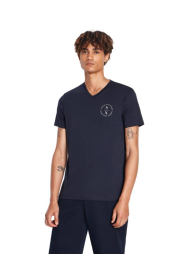 Футболка Armani Exchange с логотипом 1159859086 (Синий XXL)