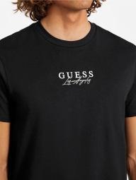 Чоловічі футболки Guess з принтом ззаду 1159859148 (Чорний M)
