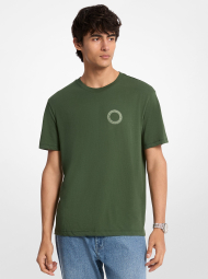 Мужская футболка Michael Kors с логотипом 1159859316 (Зеленый L)