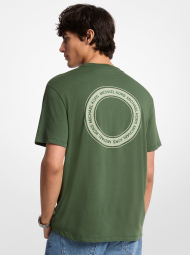 Мужская футболка Michael Kors с логотипом 1159859316 (Зеленый L)