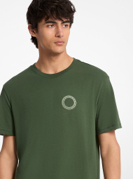 Мужская футболка Michael Kors с логотипом 1159859316 (Зеленый L)