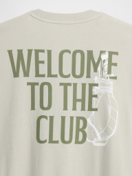 Чоловічі футболки GAP з принтом 1159859302 (Зелений XL)