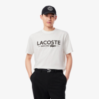 Мужская футболка Lacoste с логотипом 1159859400 (Белый L)