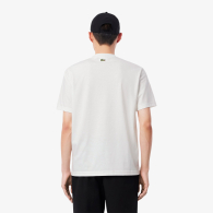 Мужская футболка Lacoste с логотипом 1159859400 (Белый L)