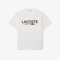 Жіноча футболка Lacoste з логотипом 1159859399 (Білий XL)