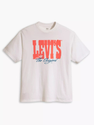 Чоловічі футболки з логотипом Levi's 1159859535 (Білий M)