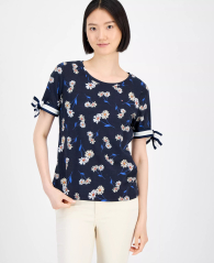 Женская футболка Tommy Hilfiger 1159859562 (Синий XL)