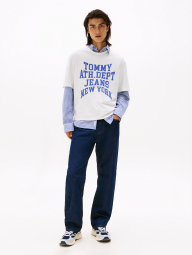 Мужская футболка Tommy Hilfiger с логотипом 1159859780 (Белый M)
