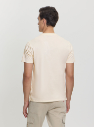 Мужская футболка Guess с принтом 1159860119 (Молочный XXL)