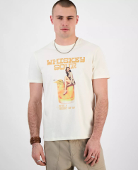 Мужская футболка Guess с принтом 1159860119 (Молочный XXL)