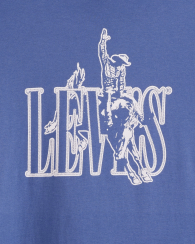 Мужская футболка Levi's с принтом 1159860493 (Синий XL)