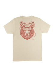 Мужская футболка Columbia с принтом 1159860613 (Бежевый XXL)