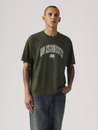 Футболка мужская Levi's с принтом 1159860689 (Зеленый M)
