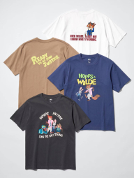 Футболка Zootopia UNIQLO с принтом сзади 1159860747 (Белый XXL)