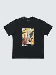 Футболка MoMA Art Icons UNIQLO с принтом 1159860749 (Черный XL)