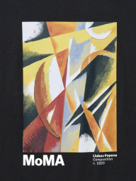 Футболка MoMA Art Icons UNIQLO с принтом 1159860749 (Черный XL)