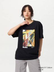 Футболка MoMA Art Icons UNIQLO с принтом 1159860749 (Черный XL)