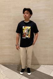 Футболка MoMA Art Icons UNIQLO с принтом 1159860749 (Черный XL)