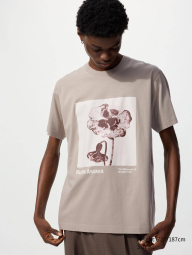 Футболка MoMA Art Icons UNIQLO с принтом 1159860752 (Бежевый XL)