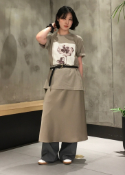 Футболка MoMA Art Icons UNIQLO с принтом 1159860752 (Бежевый XL)