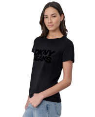 Футболка DKNY с логотипом 1159860820 (Черный S)