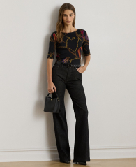 Женская футболка Ralph Lauren 1159860985 (Черный XS)