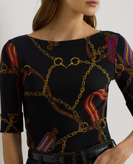 Женская футболка Ralph Lauren 1159860985 (Черный XS)