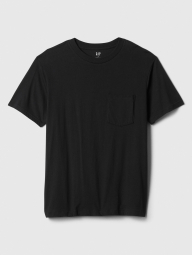 Мужская футболка GAP с карманом 1159861191 (Черный M)